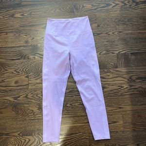 girlfriend collective purple leggings